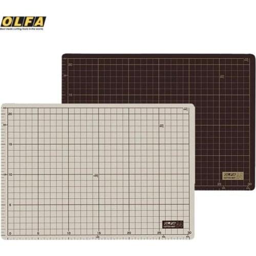 OLFA 134B Safety Cutter Cutting Mat A4 Size (225mm X 320mm X 2mm),Double-color Double-sided