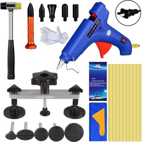 Car Dents Remover With Glue Metal Painless Dents RemoverTabs Kits Machine ForRemoving Hail Painless Tools