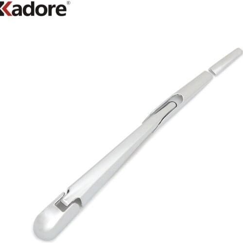 For Honda CRV CR-V 2017 2018 2019 Chrome Rear Window Wiper Cover Trim Tail Windscreen Frame Covers Strip Car Styling Accessories