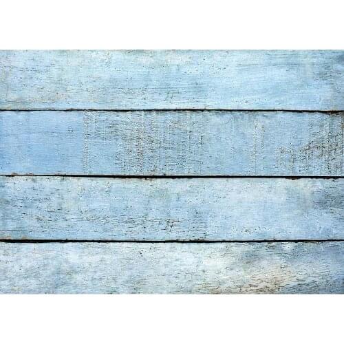 Sky Blue Wooden Horizontal Board Photography Backgrounds Studio Video Photo Backdrops Cloth Photophone Photographic Camera Photo