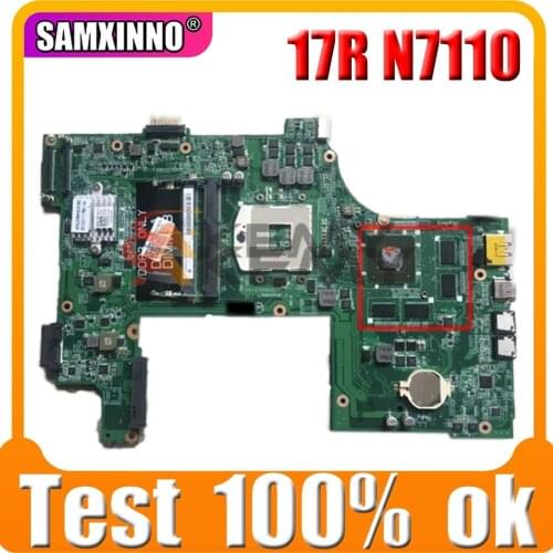 Original Laptop motherboard For DELL Inspiron 17R N7110 Mainboard CN-09NWTG 09NWTG DA0UM8MB6E0 HM67 N12P-GE-A1