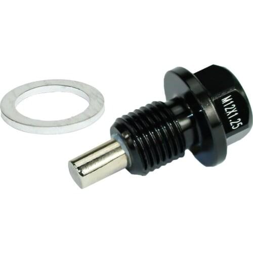 M12*1.25MM Magnetic Oil Drain Plug/Oil Sump drain plug Red Blue Black Gold Purple Silvery Green Gray