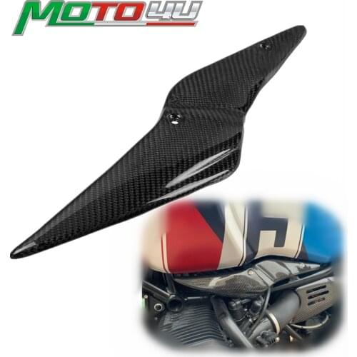 Carbon Fiber 1PC Side Tank Covers Lower Panel Fairings Gloss Motorcycle Decoration cover For BMW R NINE T Rninet R 9t