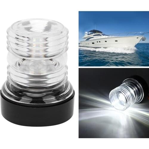Waterproof Yacht Anchor Light LED 360° Navigation Lamp Super Bright 12-24V