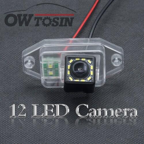 12 LED light Car Reverse Rear View Camera For Toyota Land Cruiser 120 Series Toyota Prado 2700 4000 2002-2009 Backup Camera
