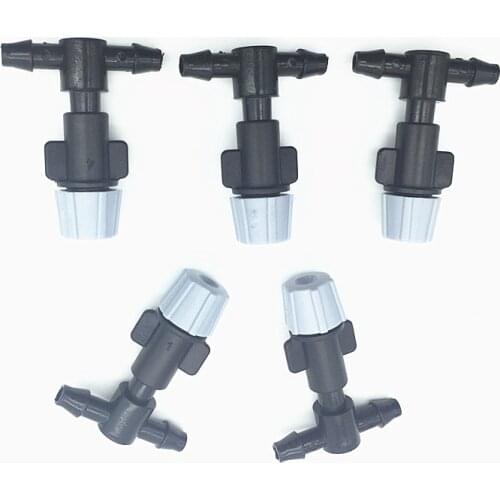 200 pcs Fog Nozzles With 4 / 7mm Connector Automatic spray nipple Wholesale garden watering device Cooling System