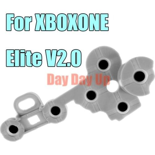 3PCS For MicroSoft XBOXONE Elite 2 2GEN V2.0 Controlle Grey Original new Silicon Conductive Rubber Conductive Rubber Button