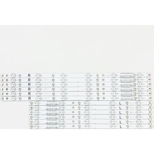 30 kits New LED Strip For AOC TV LD50V02S T5002S LE50D1452 50PFF3655/T3 GJD500611002-X2-L-R LB-PF3528-GJD2P5C506X11-R-B