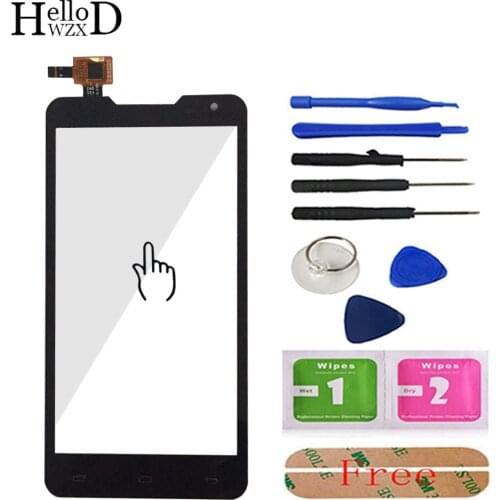 5.0 Smartphone Touch Glass For Prestigio MultiPhone Duo PAP 5044 PAP5044 Front Screen Digitizer Panel Lens Sensor Tools Adhesive