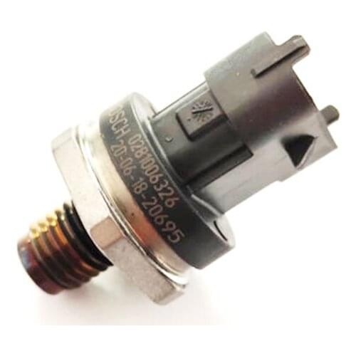 Common Rail Pressure Sensors 0281006326 0281006165 Diesel High Pressure Oil Rail Sensor