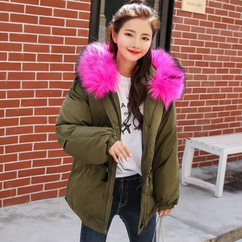 Rushed Real Polyester Long 2019 Swallowtail Chic Winter Korean Cotton-padded Jacket Waist Heavy Seta Lead Clothes Loose Coat