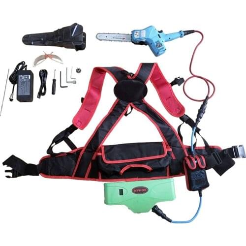 Electric chainsaw battery powered wood saw portable chainsaw for forest farms