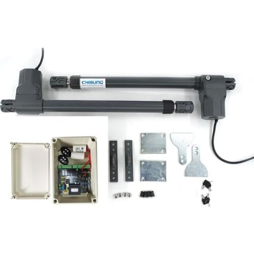 Electric gates Double open the door gate motor swing gate opener automatic could set up the delay opening and and closing