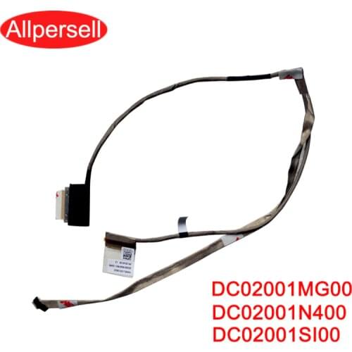 Laptop Lcd screen cable for Dell 15R 3521 3537 5535 5537 5547 5548 5557 5558 5559 DC02001MG00 DC02001N400 DC02001SI00 Flex Cable