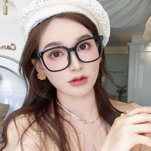 TR90 New Square Optical Glasses Women Men Clear Anti Blue Light Blocking Glasses Frame Prescription Transparent Spectacle Frames