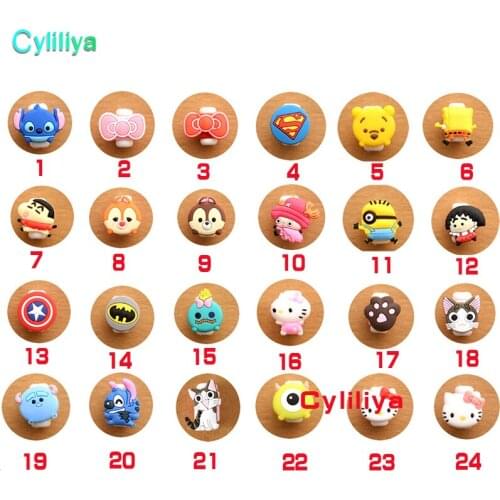 Kinds Cartoon USB Cable Earphone Protector Headphones Line Saver For Mobile Phone Charging Line Data Cable Protection