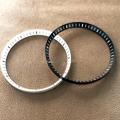 30.8mm SKX007 Chapter Ring fit Seiko SKX009 SRPD SPRE Chapter Ring Brushed Finish Spare parts for watches Mens Watch Case Parts