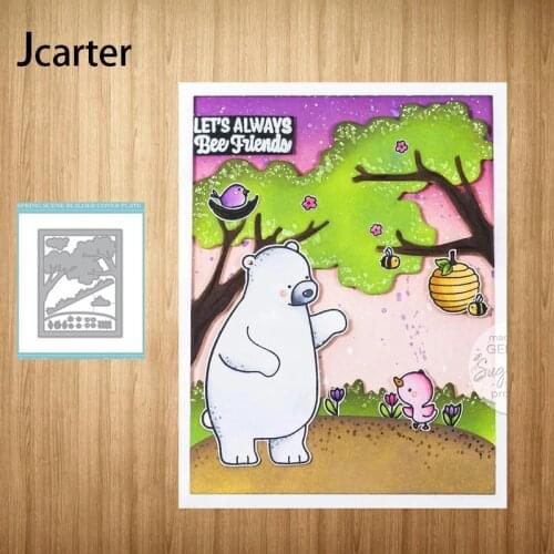 2021 New Arrival Metal Cutting Dies Tree Ramp Grass Craft Handmade Knife Mould Blade Punch Stencils Dies Cut Scrapbooking Model