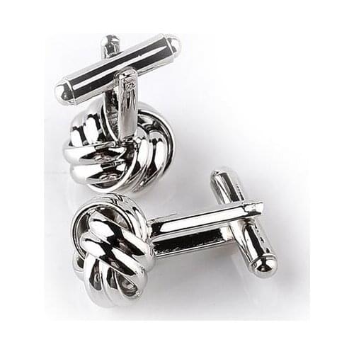 One pair popular alloy rhodium/gold/black color French style mens suit cuff links xyc156
