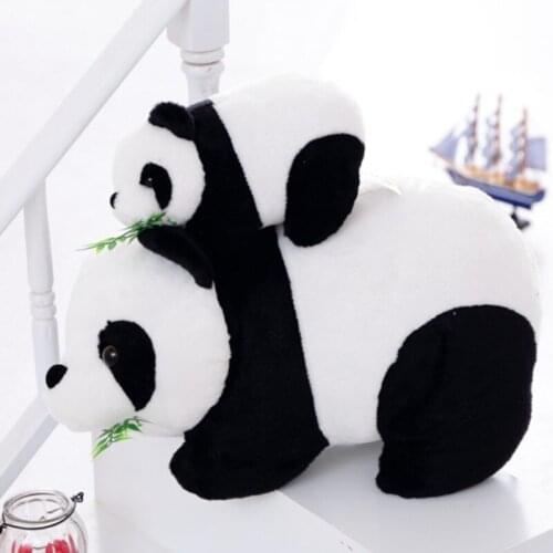 20/30/40cm plush Panda Lying good quality very nice stuffed soft Pillow lovely Halloween christmas birthday gift for kid