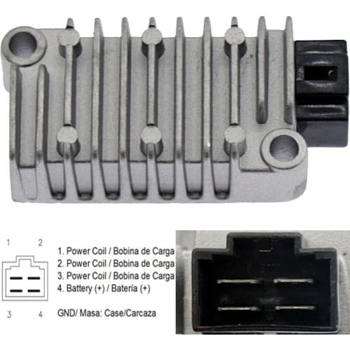 For Yamaha XT250 2005 2006 2007 TTR250 1993-2002 FZ250 1980-1993 XT TTR FZ 250 Motorcycle Voltage Regulator Rectifier 12V