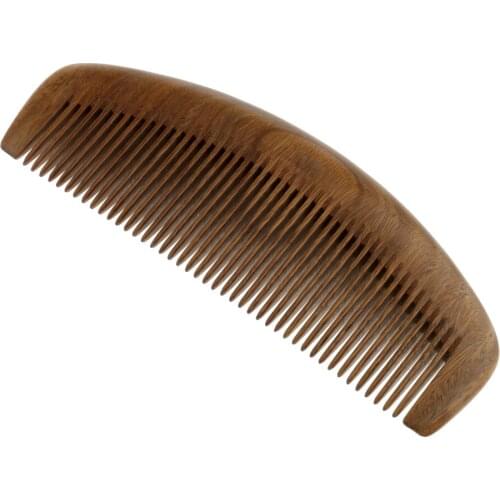 Handmade Fine Tooth Sandalwood No Static Hair Beard Mustache Comb