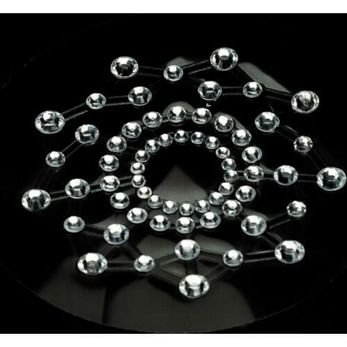 Snowflake diamond Women Breast Petals Lift Nipple Cover Invisible Adhesive Transparent Sexy Strapless Breast Cover Pasties porn