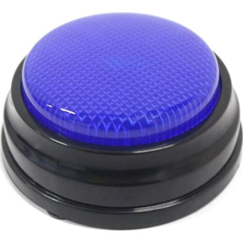 20s Voice Recordable Talking Button Sound Button Answer Buzzer with Led M16