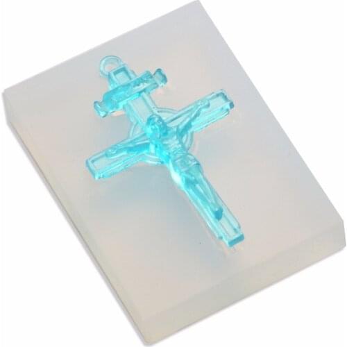 1PCS Silicone Mold Cross Modeling Christmas Cake Decoration Mold For Bakeware Kitchenware Soap Chocolate Jewerly Mold