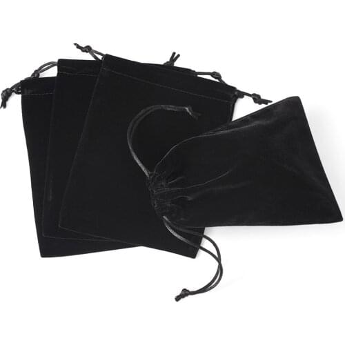 20Pcs 16x12cm Velvet Jewelry Packing Bags Mothers Day Drawstring Pouches Gift Bags Jewelry Beads Storage Container