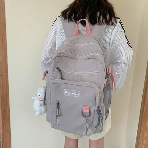 2021 Popular Fashion Backpack Men And Women Skateboard Bag Tooling Bag Nylon Computer Backpack Student School Bag Popular Brand