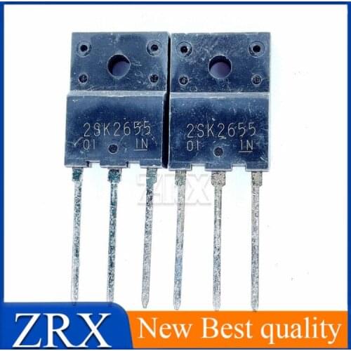 5Pcs/Lot New 2SK2655 K2655 TO-3PF 8A/900V MOS field effect tube
