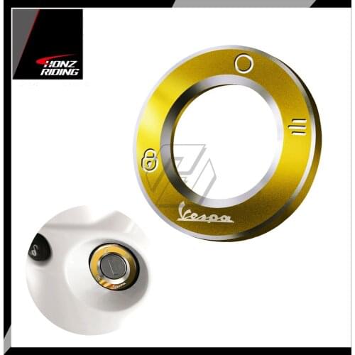 For Piaggio Vespa Accessories LX S ET4 GTS GTV 50 125 150 250 300 300ie Super Steering Lock Trim