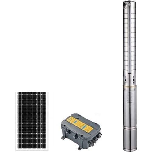 3PSS Brushless stainless steel impeller solar deep well pump