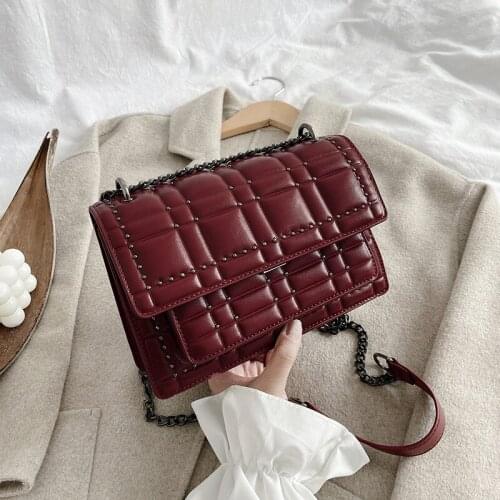Handbags Ladies Crossbody Bags for Women Casual Messenger Bags Fashion Designer Women Chain Pu Leather Shoulder Bag High Purses