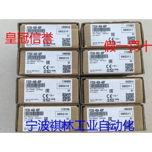 FX3U-4AD-ADP FX3U-4DA-ADP 100% new and original