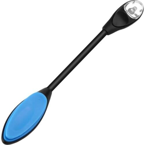 Hot New High Quality Super Bright Flexible Double LED Book Reading Light Clip Arm Table Lamp Study Desk Light Laptop Using Lamp