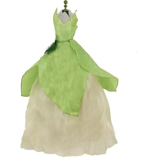 Handmade Fashion Fairy Tale Strapless Dress Princess Wedding Party Long Gown Clothes For 17'' Doll Accessories Dollhouse