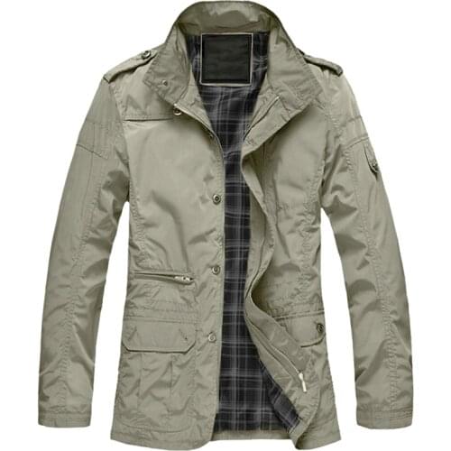 M-5XL Men Long Trench Coat for Spring Autumn Thin Windbreaker Parka Summer Thin Varsity Khaki Outerwear Male Jacket Casual Baggy