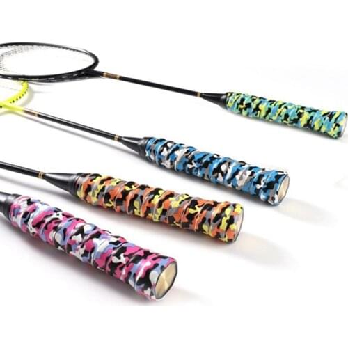 Outdoor Sports Sweatband Camouflage Tennis Racket Grip Anti-skid Tape Overgrip Fishing Rods Sweatband Badminton Accessories Part