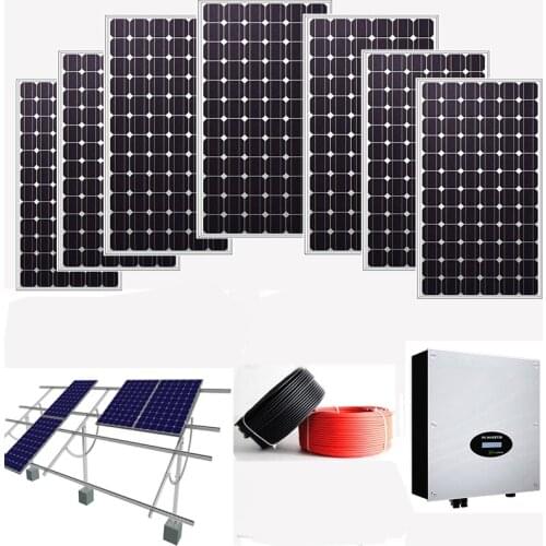 Factory Sell 50kW On Grid Solar Power System