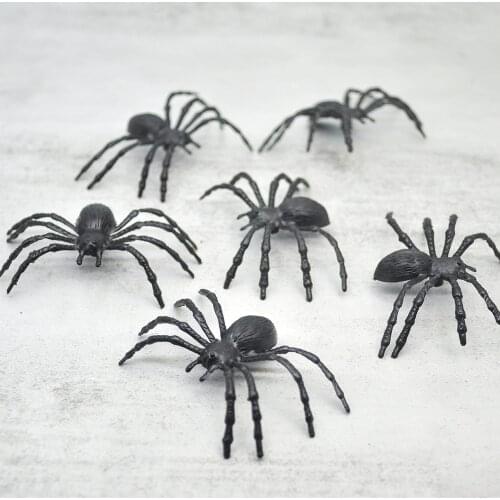 30pcs realistic simulation spider animal movable doll toy funny prank childrens toy April Fools Day party decoration