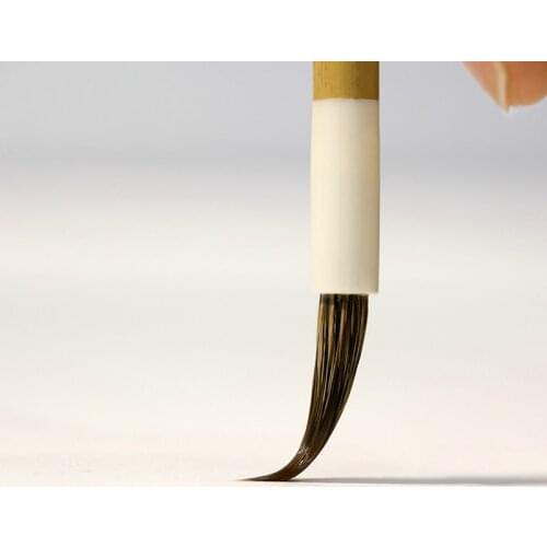 Chinese Calligraphy Pen Mulitple Hair Brush Pen 2pcs Chinese Meticulous Painting Song Huizong Calligraphy Practice Brush Pen