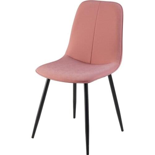 Dining Chair Home Nordic Modern Minimalist Backrest Chair Iron Light Luxury Negotiation Restaurant Dining Chair Makeup Stool
