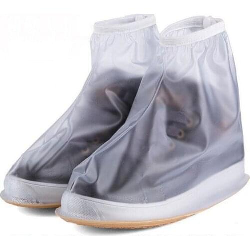 Bike Sneakers for men Slip-resistant Zipper Rain Boot Bicycle womens Waterproof Rain Reusable Cycling sneakers Shoe Coves H023