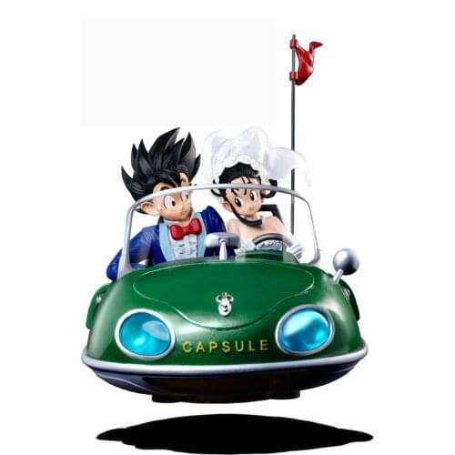 [Yihong] Married Car Wukong Qiqi Headlights Can Be Lighted GK Limited Edition Statue Hand-Made Model In Stock