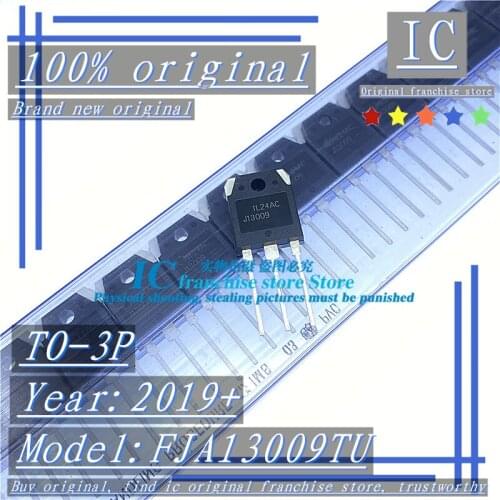 2019+ 100% Brand new original 10PCS FJA13009TU J13009 TO-3P 400V 12A Power switch transistor
