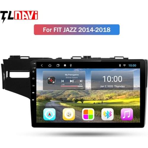 2G RAM 9 inch Android 10 Car GPS Navigation For Honda fit 2014-2018 Support Stereo Audio Radio Video Bluetooth