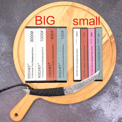 RSCHEF sharpening stone knife sharpener professional big whetstone Polished Little Fixed angle sharpen grinding water stone 3000
