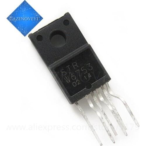 5pcs/lot STR-W6753 STRW6753 W6753 TO220F-6 In Stock
